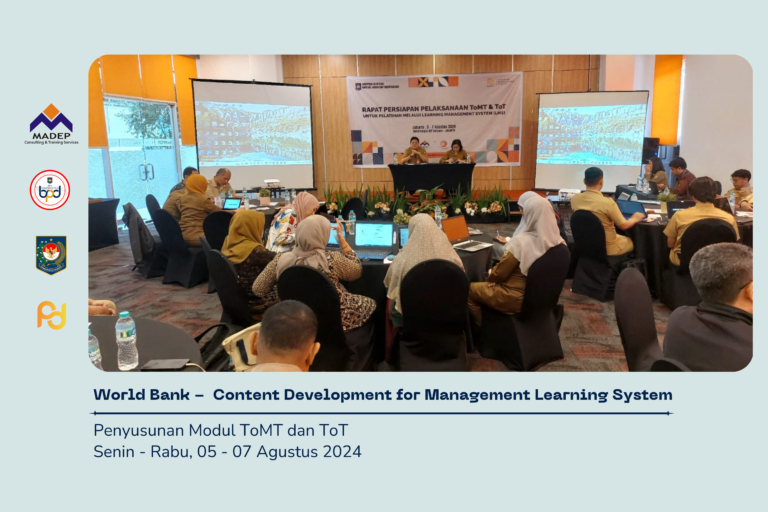 Dokumentasi LMS - Penyusunan Modul ToMt n ToT